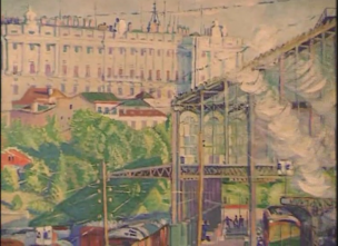 La ingeniería civil en la pintura