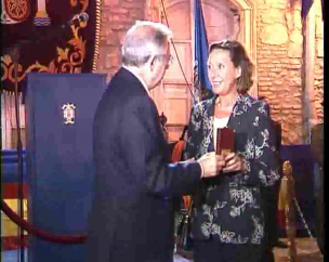 La UNED recibe la Medalla de Oro de la Ciudad de Melilla