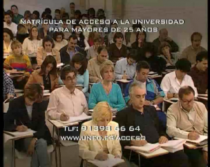 Abierta la matrícula de acceso a la universidad para mayores de 25 años