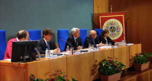 Celebración del patrono de la Facultad de Ciencias Políticas y Sociología