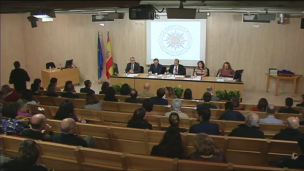 Apertura del acto académico por el Rector Magnífico