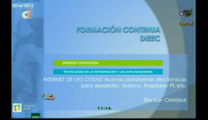 Cursos TICs - Nuevas plataformas electrónicas para desarrollo: Arduino, Raspberry Pi, etc.