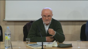 Mesa 1: Intervención de Honorio Velasco