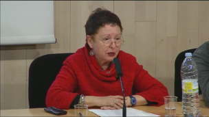 Mesa 1: Intervención de María Cátedra