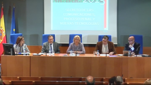 Presentación de las Jornadas Secreto de las Comunicaciones, Proceso Penal y Nuevas Tecnologías