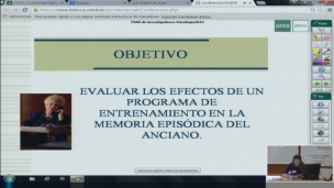 Memoria y vejez: evaluación de la memoria episódica en mayores e intervención mediante un programa de entrenamiento de memoria 