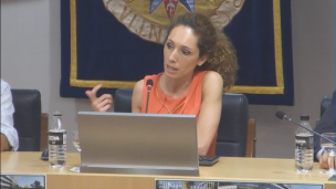 Presentación a cargo de María concepción Medina Domínguez