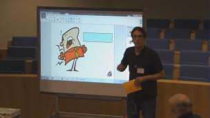 Presentación de elementos de vocabulario en inglés