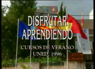 Disfrutar aprendiendo. Cursos de Verano UNED 96.