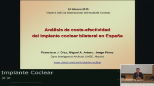 Análisis de coste-efectividad del implante coclear bilateral en España