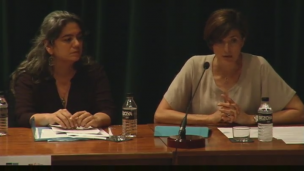 Sillas que se pliegan. El espectáculo teatral en Lecciones milanesas, de Sara Molina