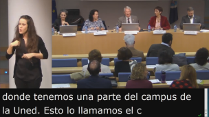 Acto de apertura Jornada de intercambio y análisis profesional universitario