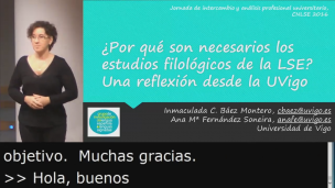 ¿Por qué son necesarios los estudios filológicos de la LSE? Una reflexión desde la Universidad de Vigo