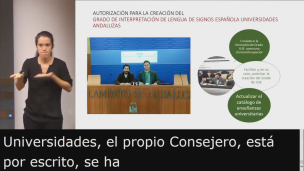 Reflexiones sobre las actividades en torno a la lengua de signos española en las universidades andaluzas