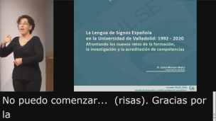 La Lengua de Signos Española en la Universidad de Valladolid: 1992 – 2020. Afrontando los nuevos retos de la formación, la investigación y la acreditación de competencias.