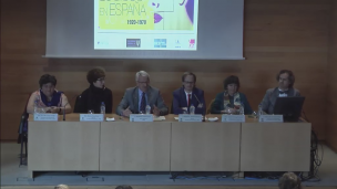 Acto de inauguración de la exposición de Tests Psicológicos en España, 1920-1970