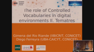 The role of Controlled Vocabularies in digital environments II. Tematres