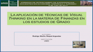 La aplicación de técnicas de Visual Thinking en la materia de Finanzas en estudios de Grado