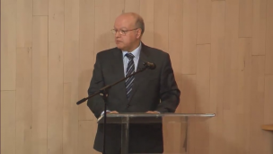Homenaje, a título póstumo a José Javier García Sánz. Entrega de la Medalla al Honor de la Facultad