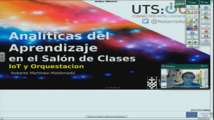 Analíticas del aprendizaje en el salón de clases: IoT y orquestación