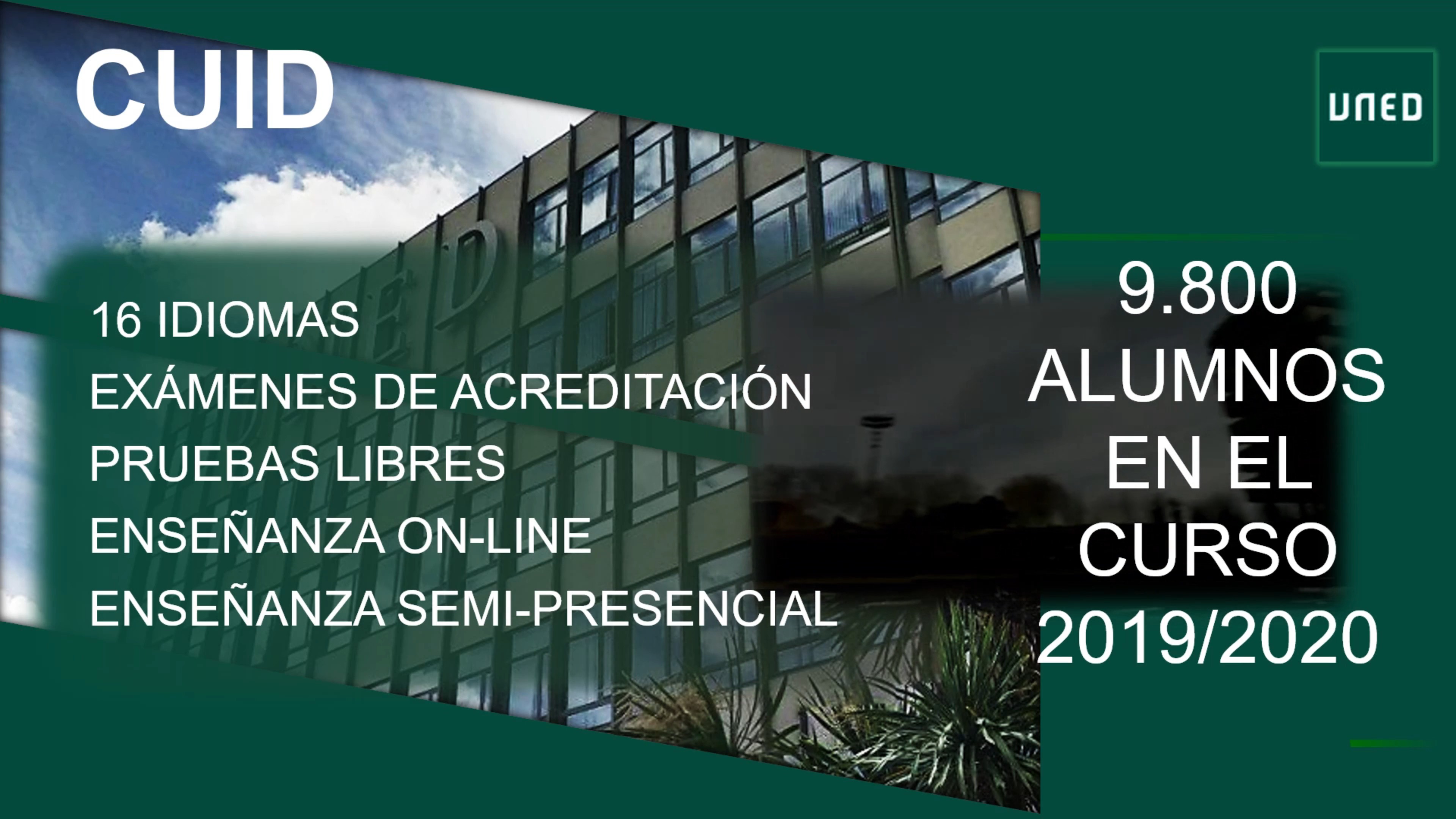 Vídeo presentación Centro Universitario de Idiomas a Distancia (CUID)