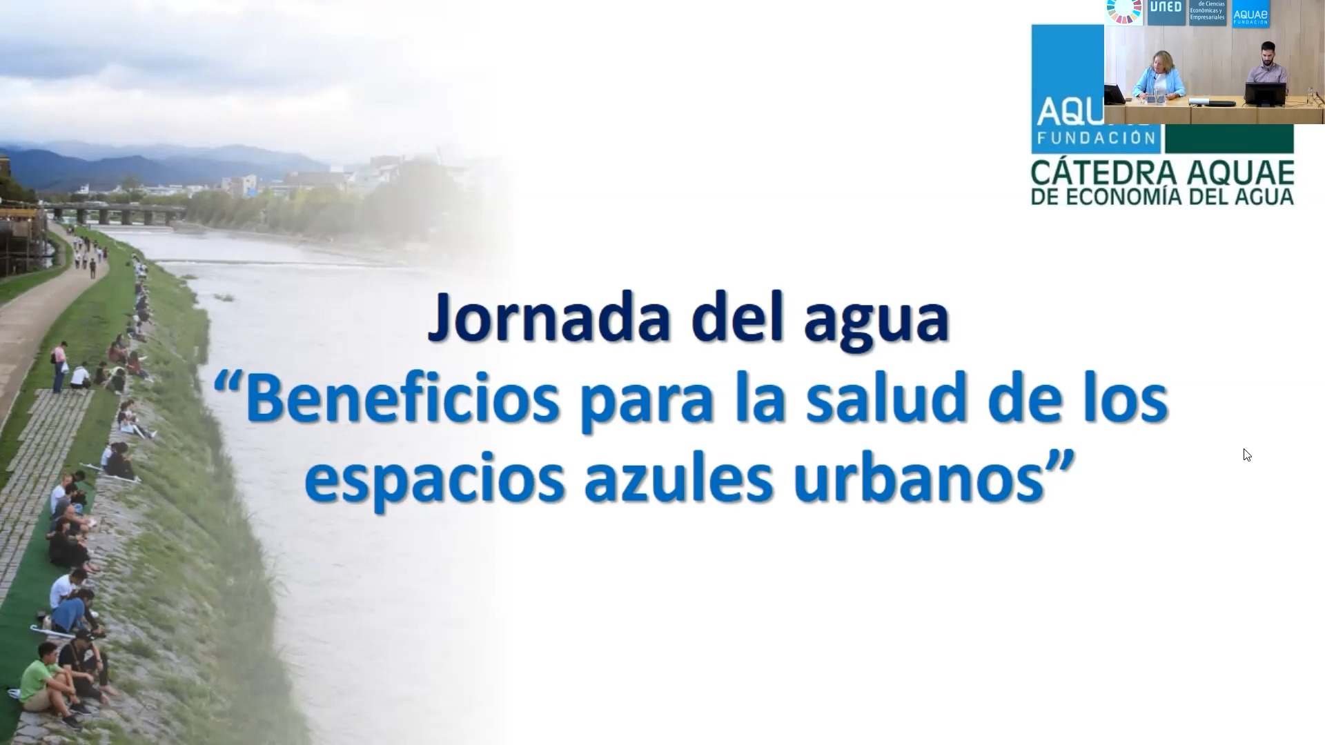 Introducción a la Jornada sobre: Beneficios de los Espacios Azules en la salud y el bienestar