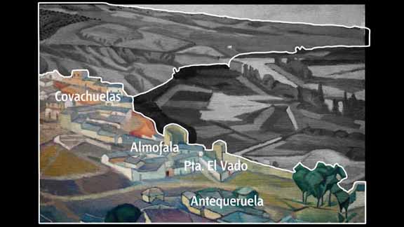 Paisaje cerca de Toledo