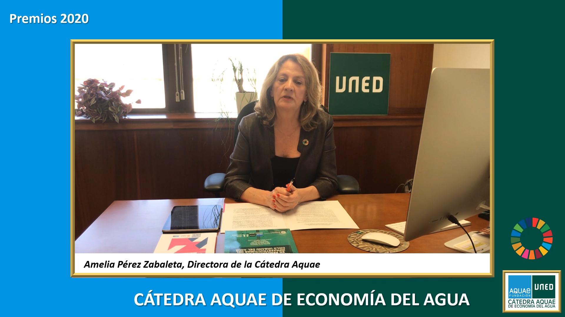 Presentación Premios Cátedra Aquae 2020
