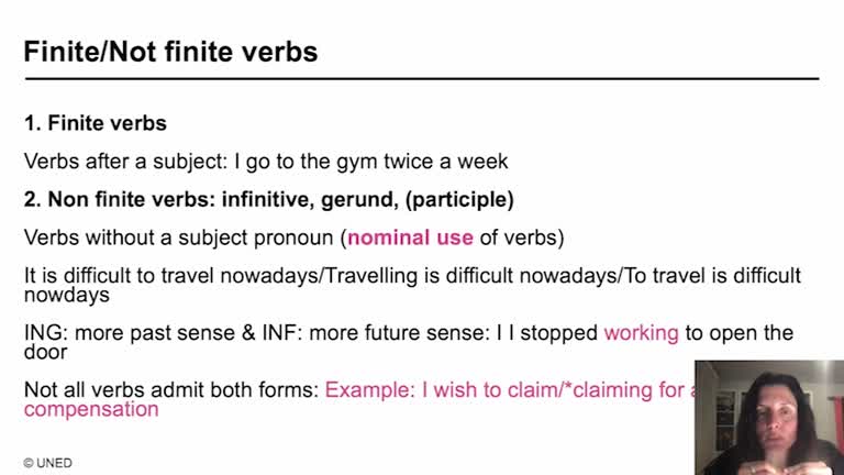 9. Infinitives and Gerunds