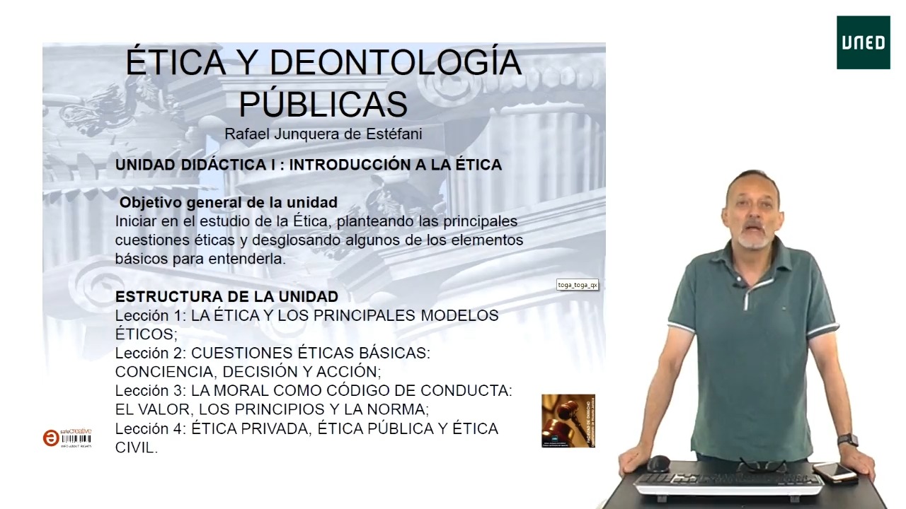 Lección 1: La ética y los principales modelos éticos