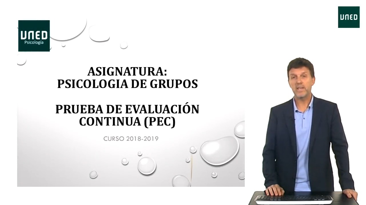 PEC Psicología de los Grupos Curso 2018-2019