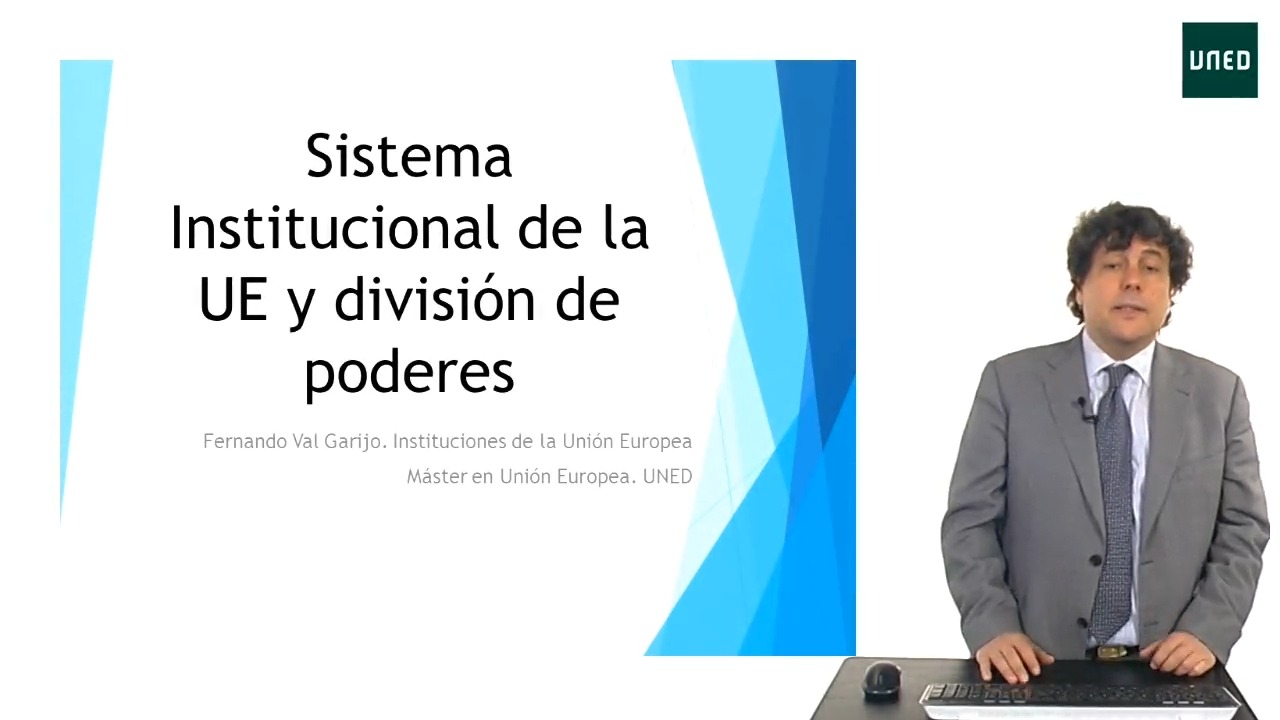 El sistema institucional de la UE