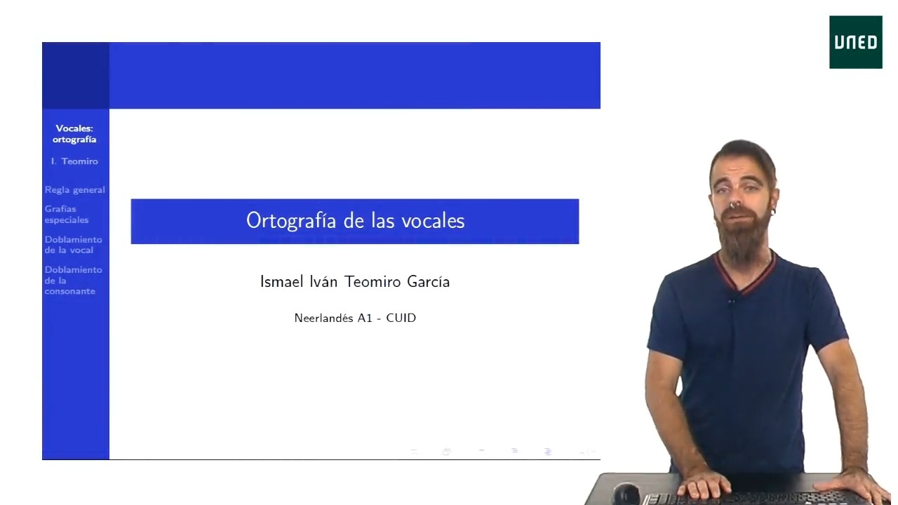 Las vocales: grafía. Parte II