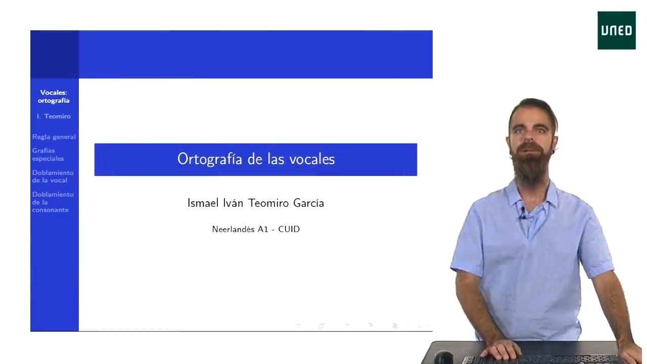 Las vocales: grafía. Parte III