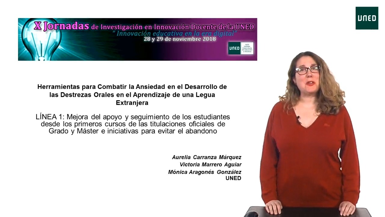 Herramientas para combatir la ansiedad en el desarrollo de la destrezas orales en el aprendizaje de una lengua Extranjera