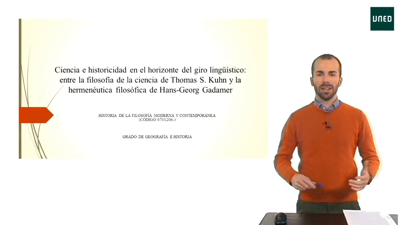 Ciencia e historicidad en el horizonte del giro lingüístico: entre la filosofía de la ciencia de Thomas S. Kuhn y la hermenéutica filosófica de Hans.Georg Gadamer