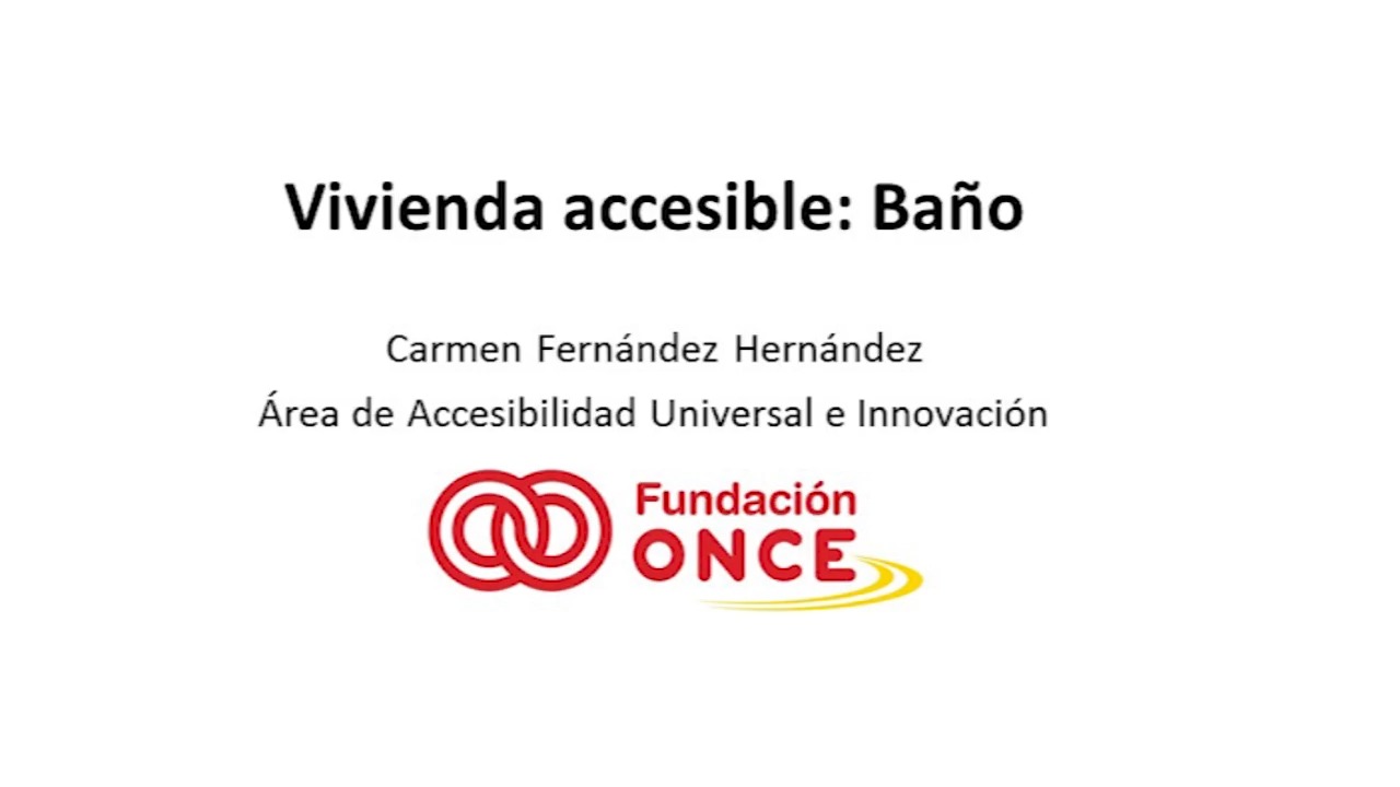 Vivienda accesible: Diseño del baño 