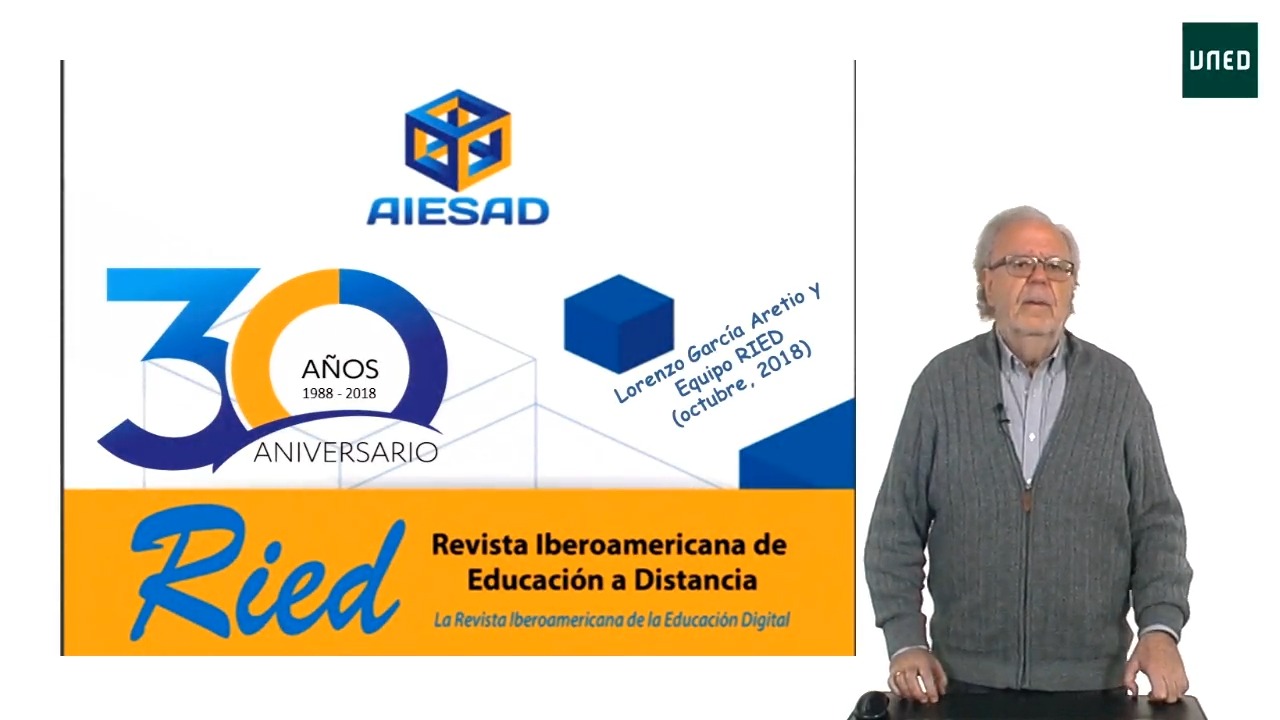RIED. Evolución de 30 años de conocimiento sobre educación a distancia 