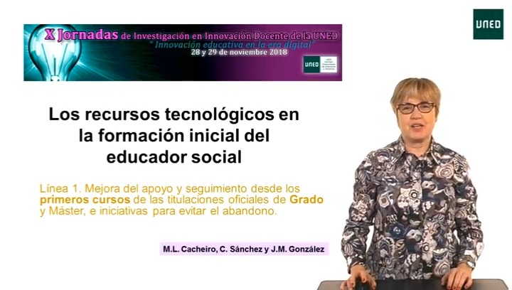 Los recursos tecnológicos en la formación inicial del educador social