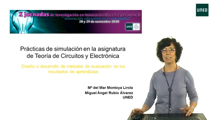 Prácticas de simulación en la asignatura de Teoría de Circuitos y Electrónica