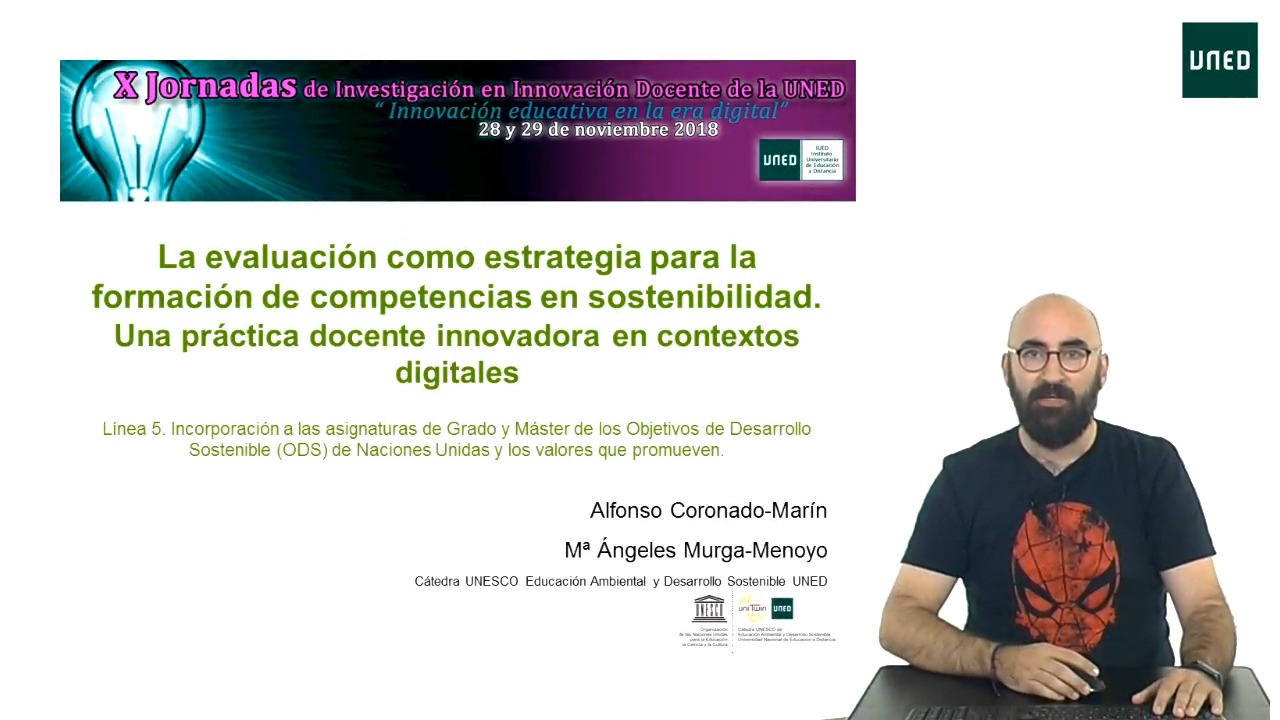La evaluación como estrategia para la formación de competencias en sostenibilidad. Una práctica docente innovadora en contextos digitales