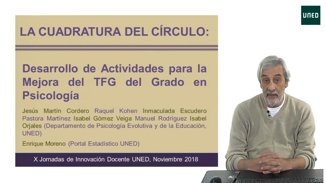 Instrumentos y actividades para la mejora del TFG