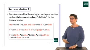 Módulo 1: El ritmo en inglés. CLASE 5: Revisión y recomendaciones