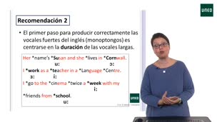 Módulo 2: Las vocales del inglés. CLASE 5: Revisión y recomendaciones