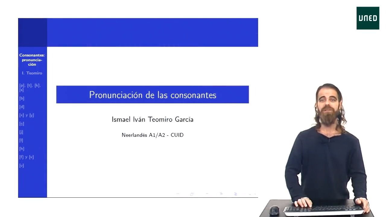 Las consonantes: pronunciación