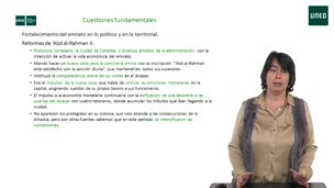 Historia Medieval de España (siglos VIII-XIII). Clase Práctica 1: Comentario de texto: el Emirato 