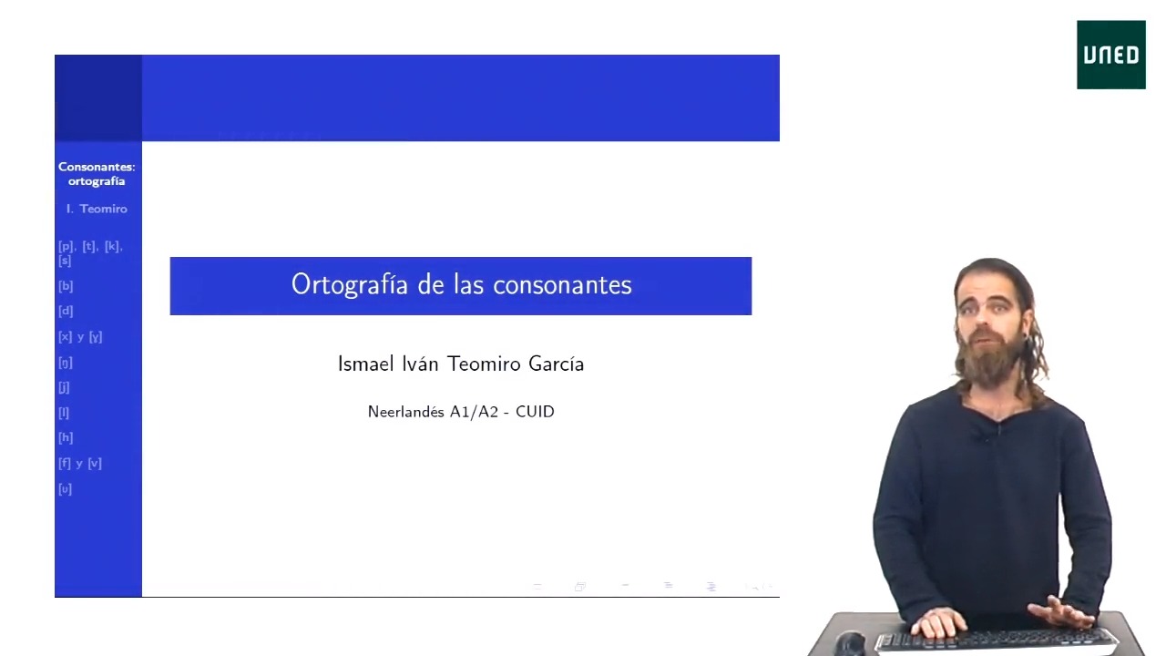 Las consonantes: ortografía