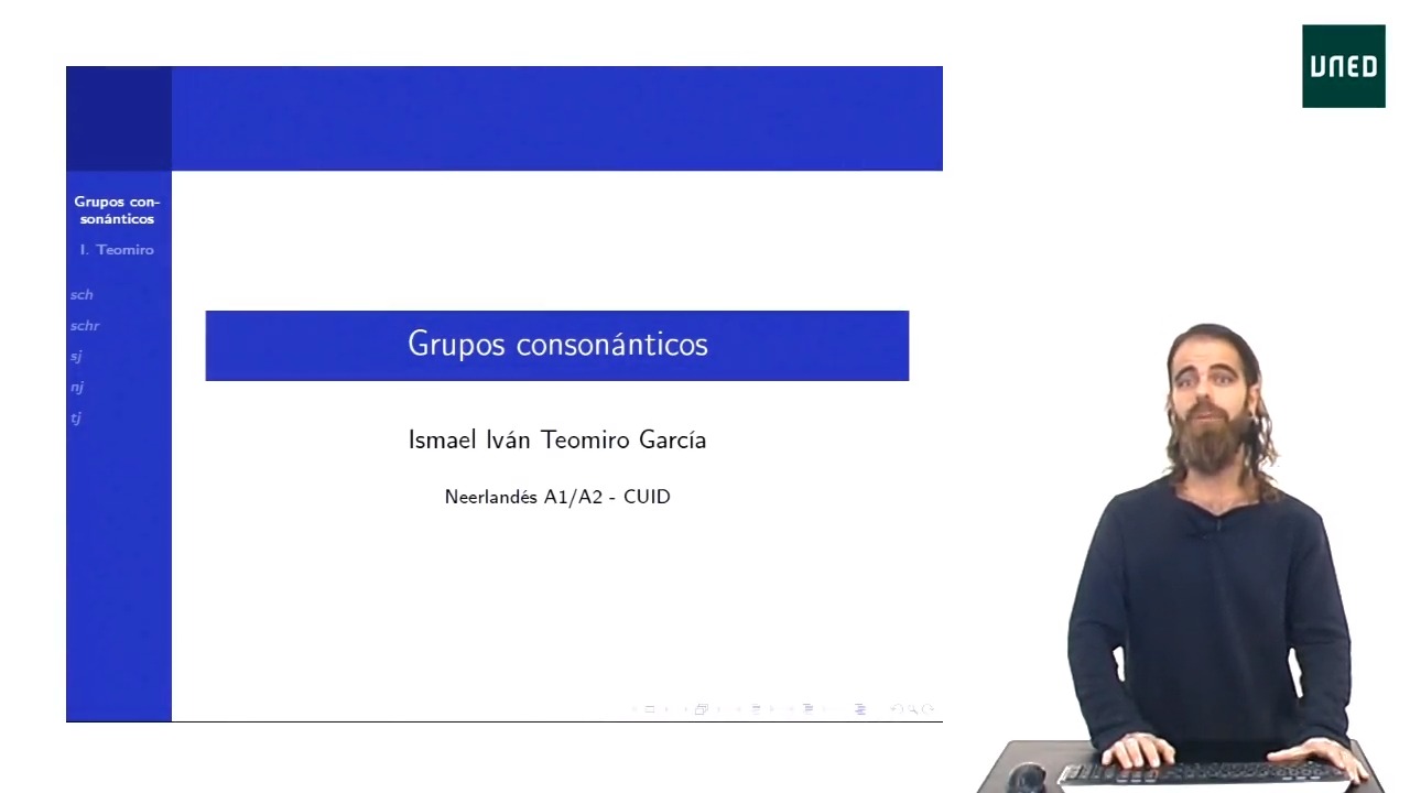 Las consonantes: grupos consonánticos