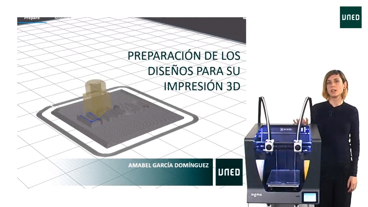 Preparación de los diseños para su impresión 3D