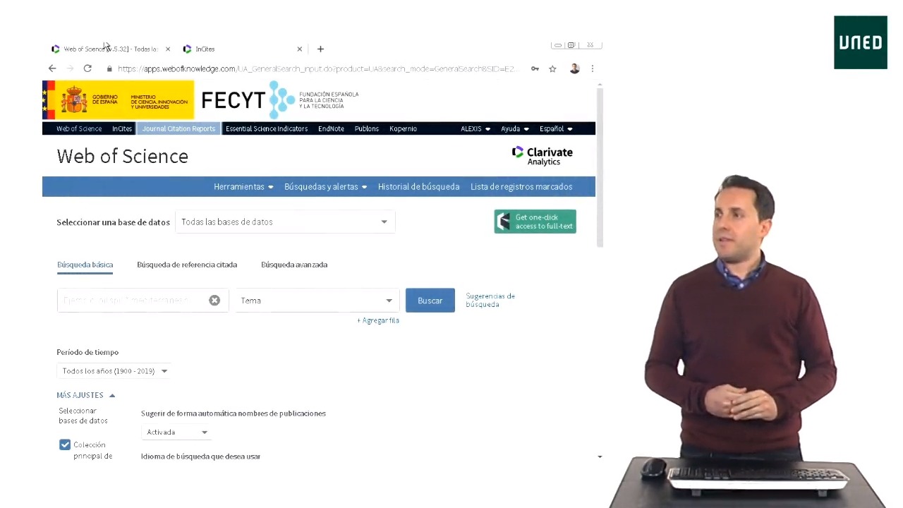 Ventajas de crear una cuenta en la Web of Science: localizar artículos muy citados, crear alertas y conocer las revistas que más artículos publican